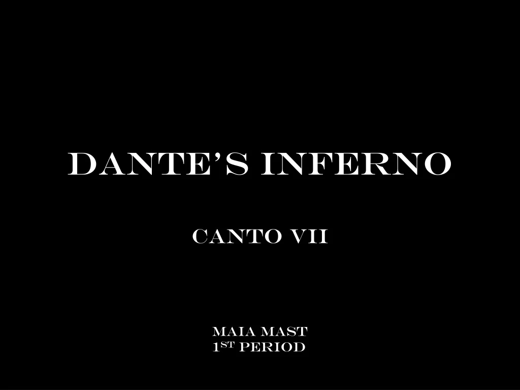 PPT - Dante’s Inferno PowerPoint Presentation, Free Download - ID:8903498