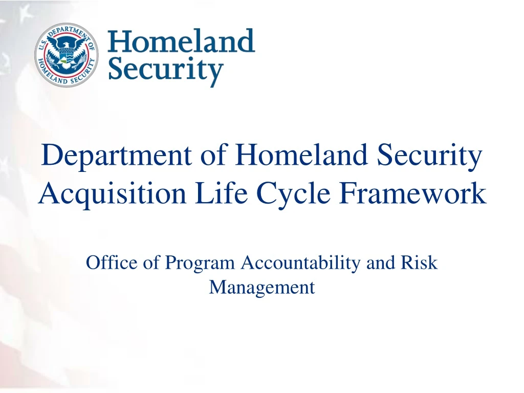 PPT Acquisition Life Cycle Framework PowerPoint Presentation, free