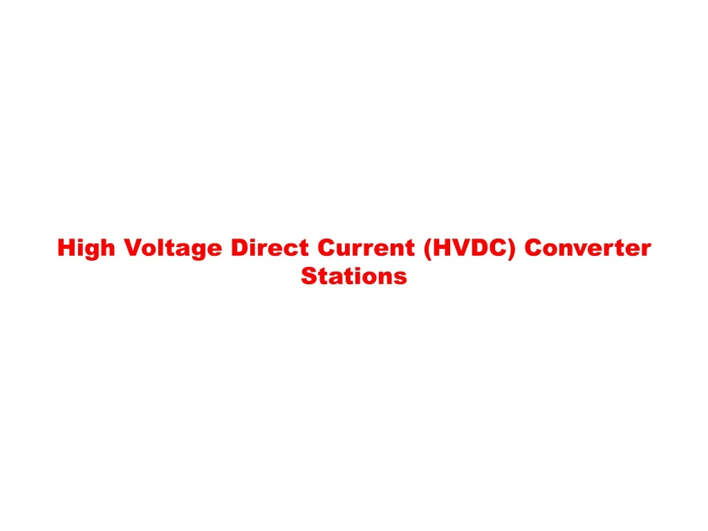 hvdc power supply design ppt - howtobraidyourownhairdutch