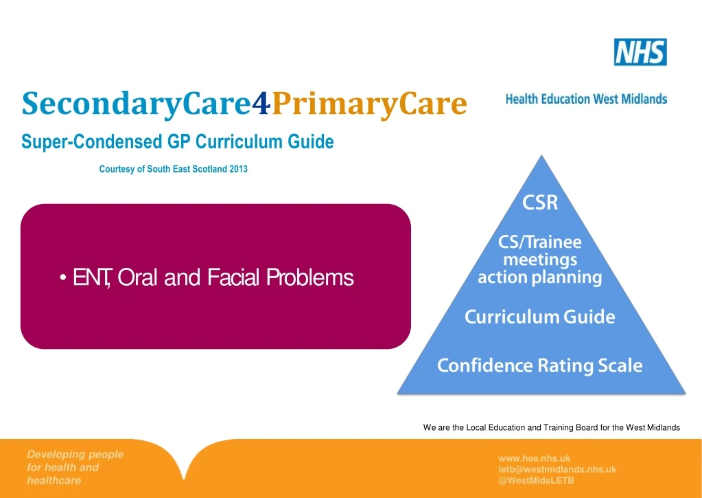 secondarycare 4 primarycare n.