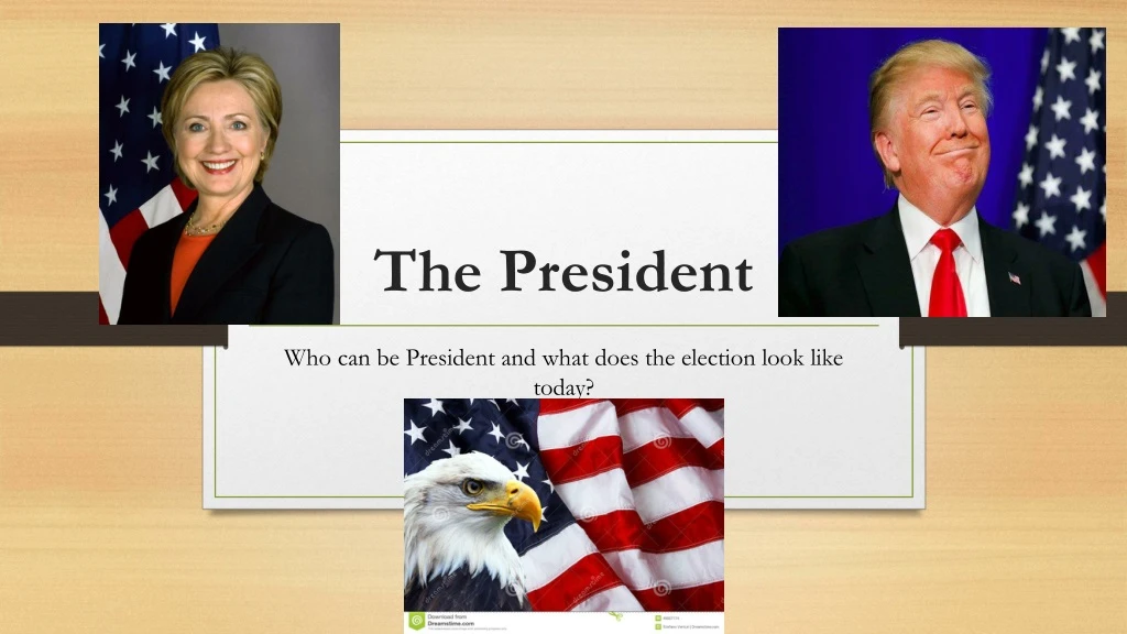 president presentation template