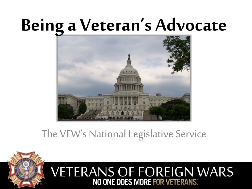 PPT - Being A Veteran’s Advocate PowerPoint Presentation, Free Download ...