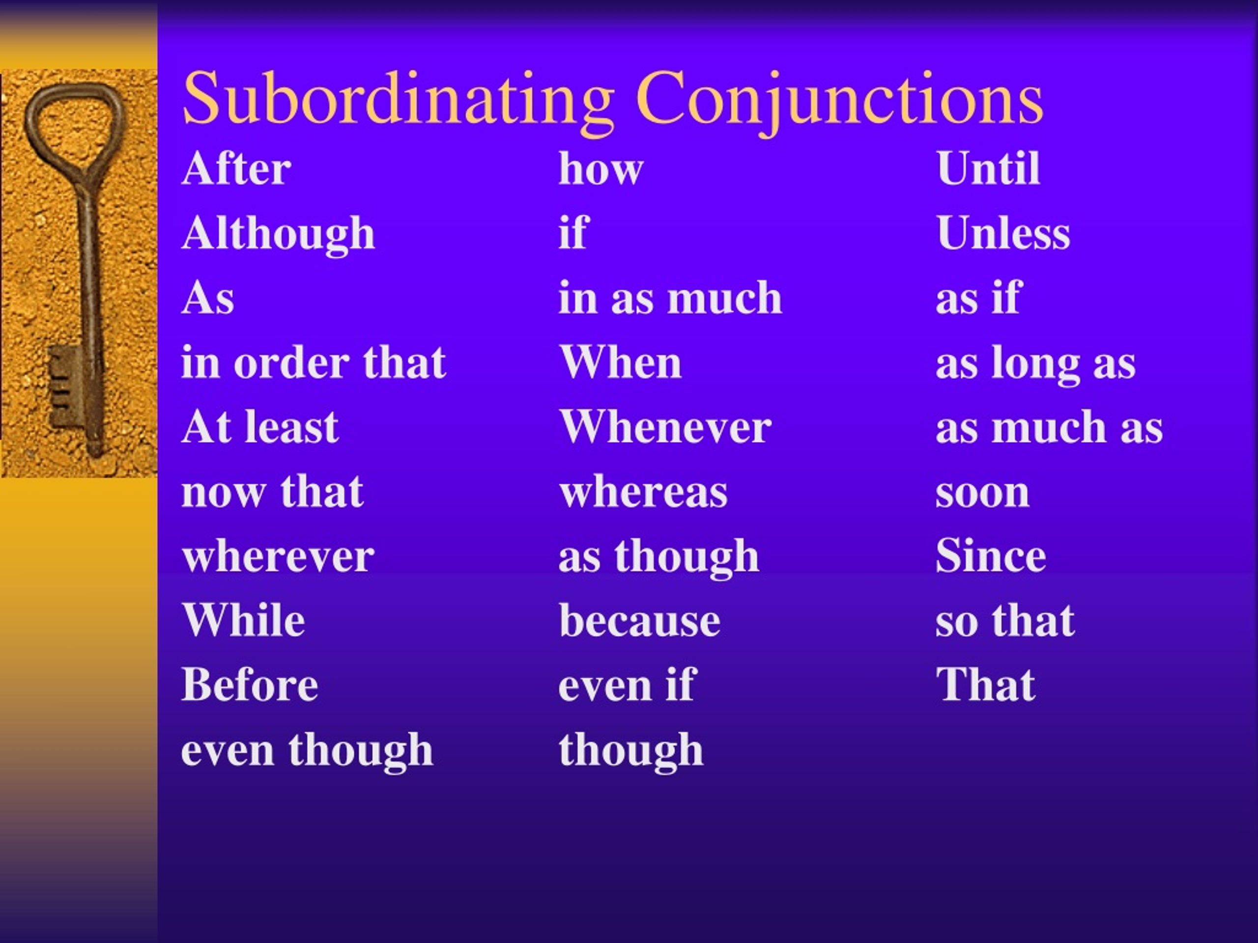 Subordinating conjunctions. Complex sentences Subordinating conjunctions. Conjunction as. Complex conjunctions.