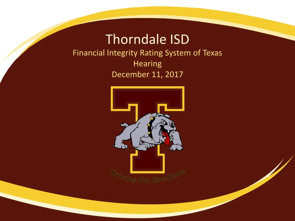 PPT Thorndale ISD PowerPoint Presentation Free Download ID 8907540   Thorndale Isd N 