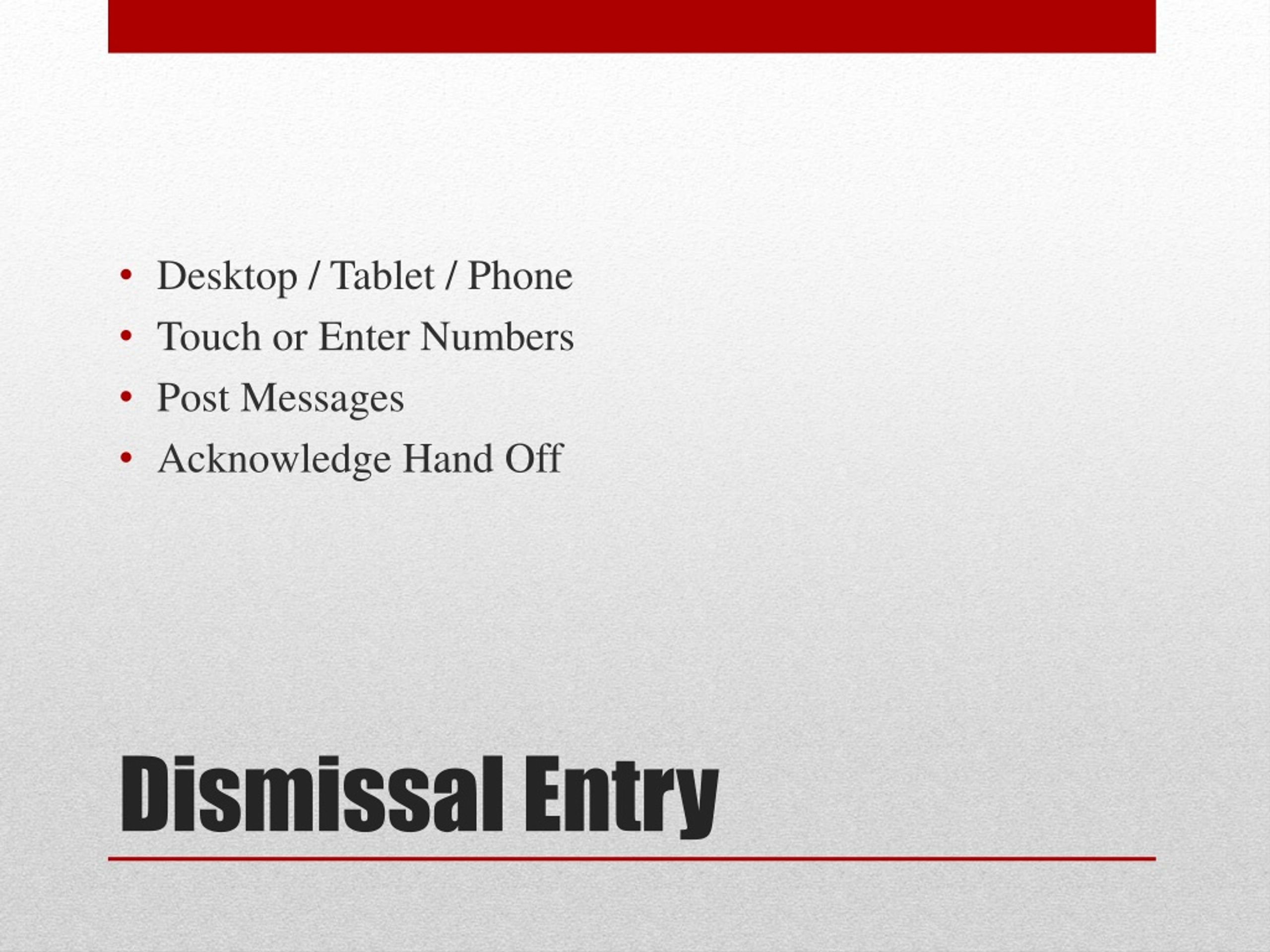 PPT Silent Dismissal PowerPoint Presentation Free Download ID 8908546