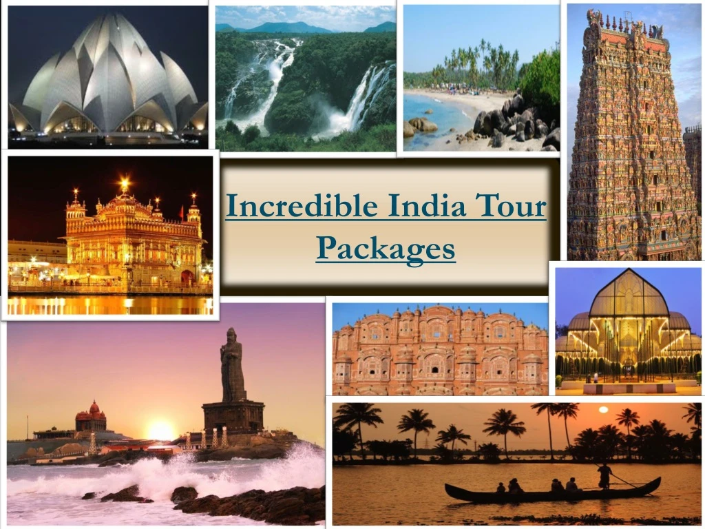 incredible india tourism ppt