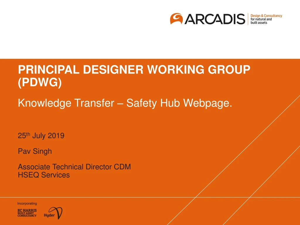 principal designer working group pdwg n.