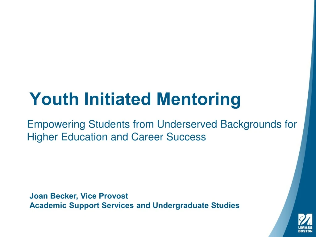 youth initiated mentoring n.