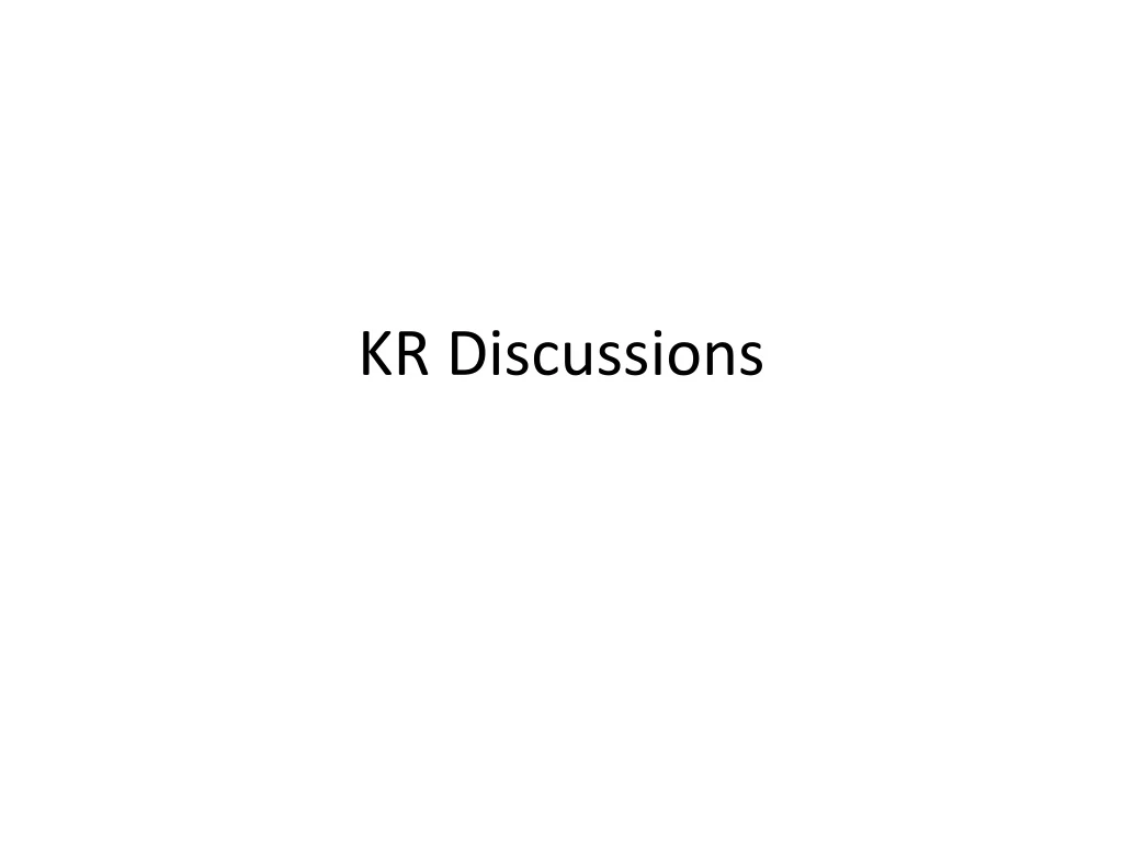 kr discussions n.