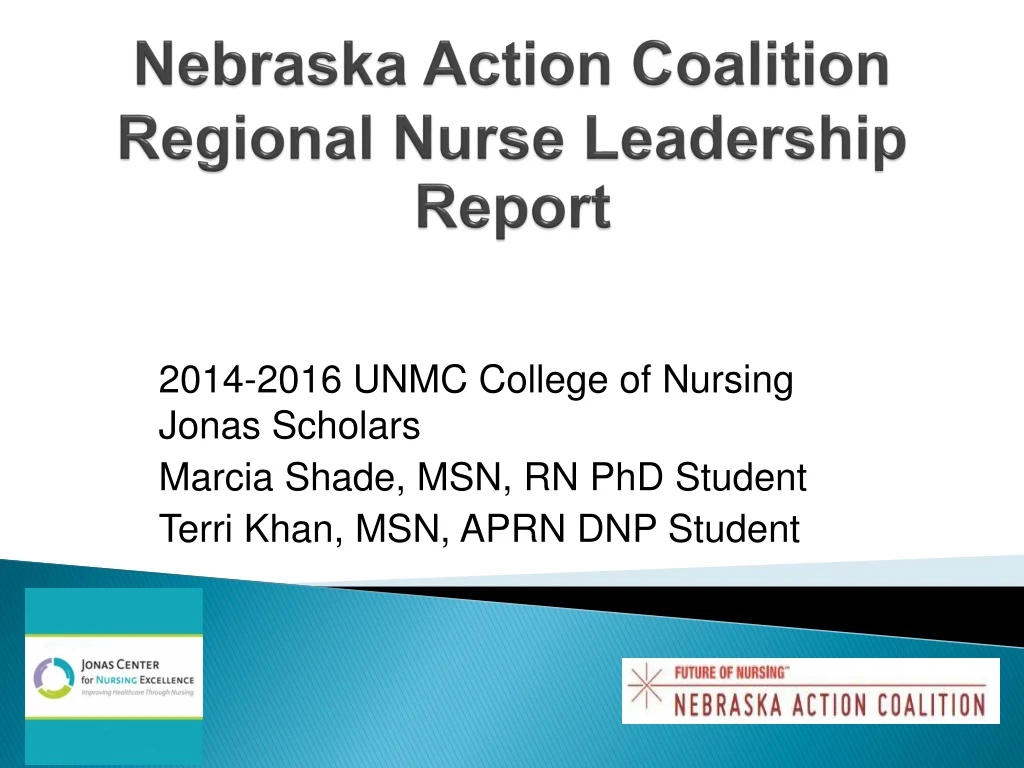 nebraska action coalition regional nurse leadership report n.
