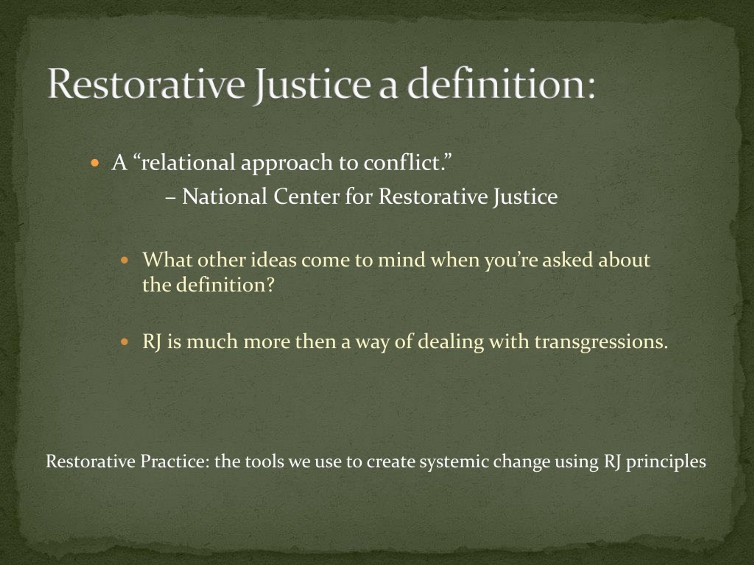 Ppt Restorative Justice Powerpoint Presentation Free Download Id8916324 8870