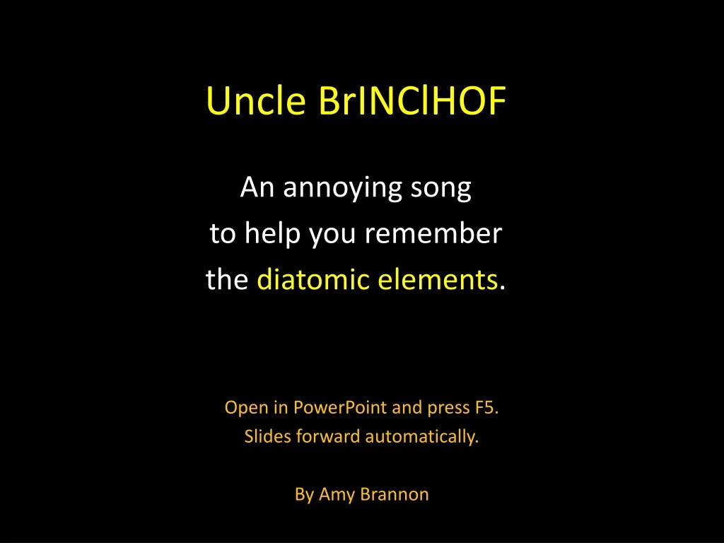 uncle brinclhof n.