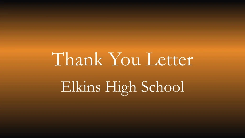 elkins high s c hool n.