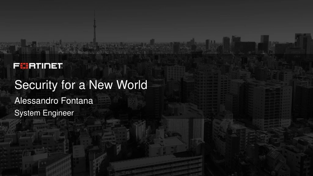 security for a new world n.