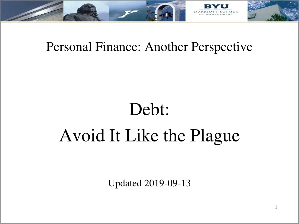 personal finance another perspective n.