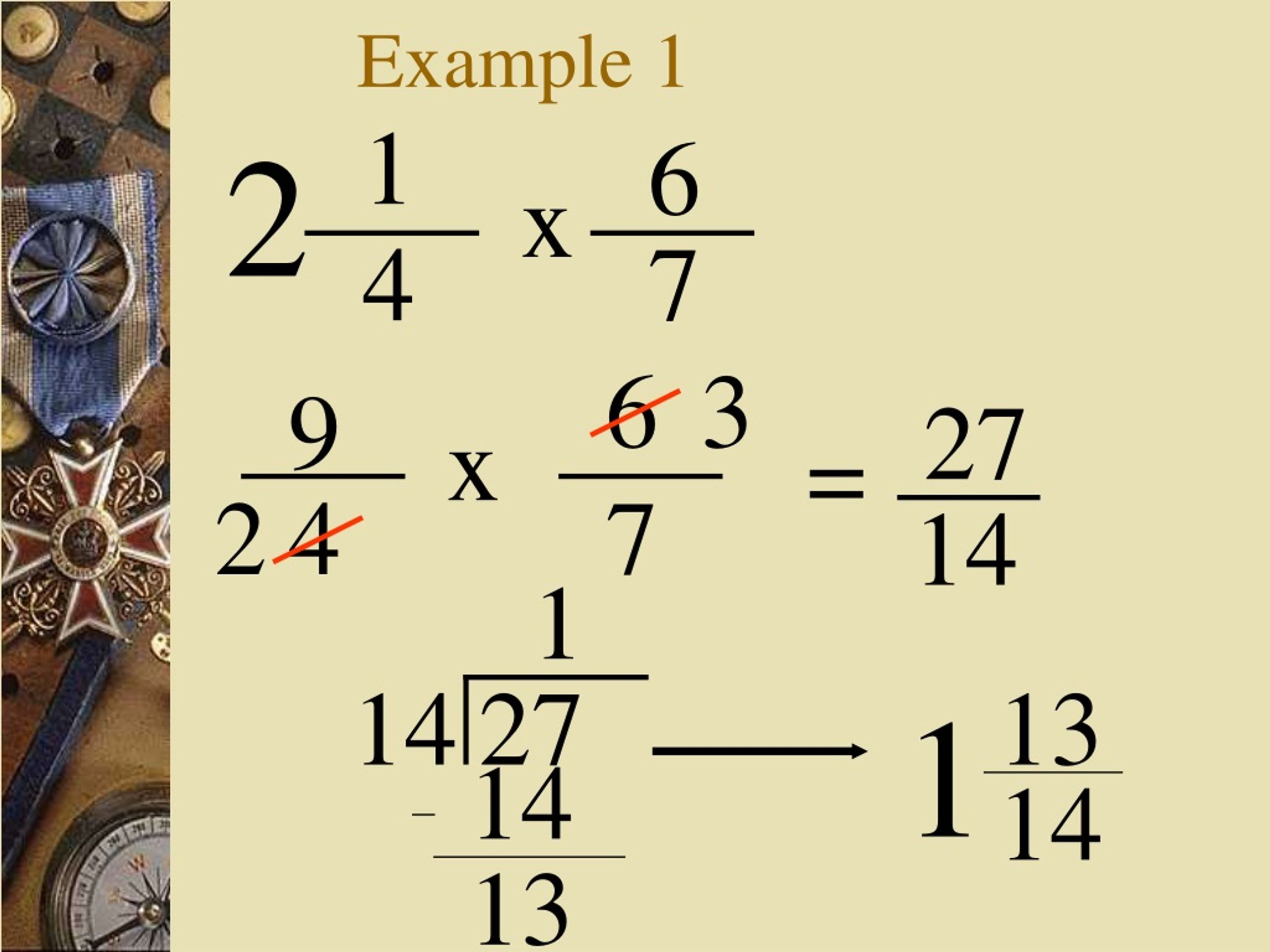 PPT Multiplying Mixed Numbers PowerPoint Presentation Free Download 