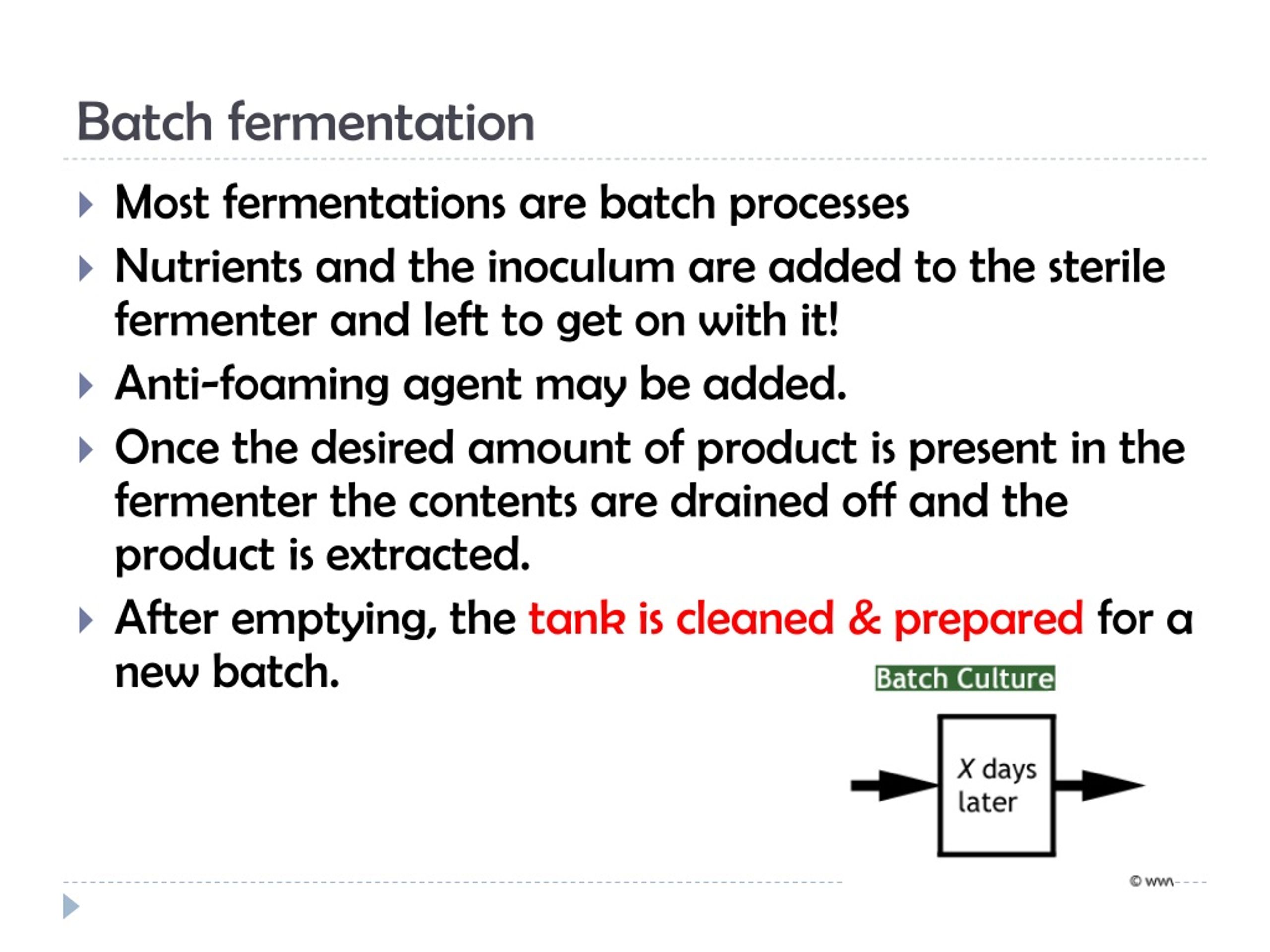 Ppt Mode Of Fermentation Batch Fed Batch And Continuous Powerpoint Presentation Id 8920931