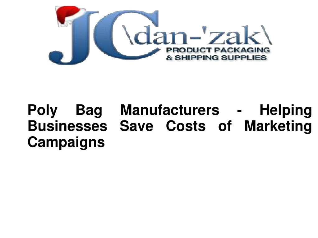 poly bag manufacturers helping businesses save n.