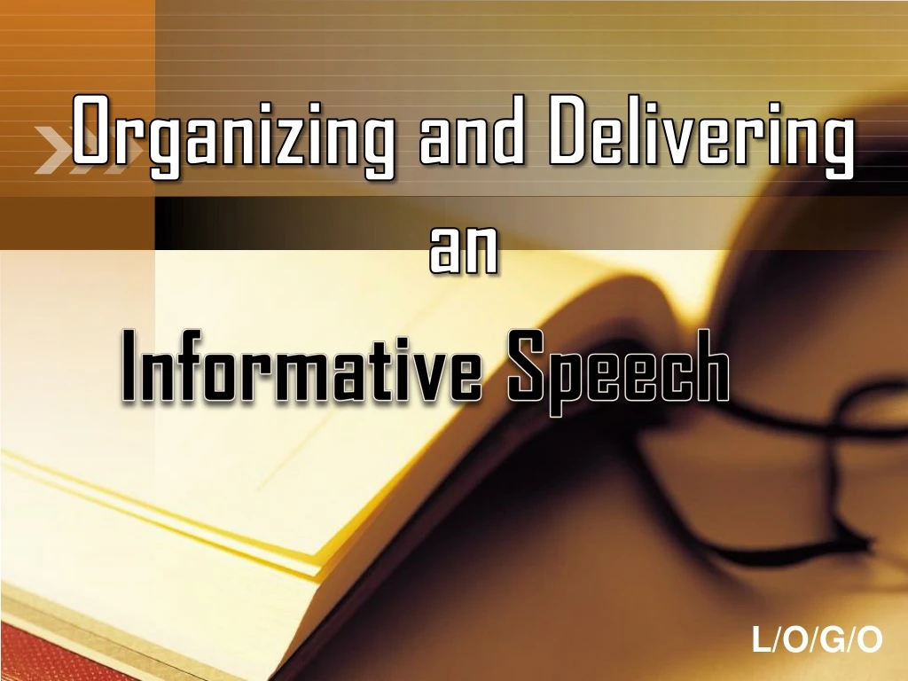 organizing and delivering an n.