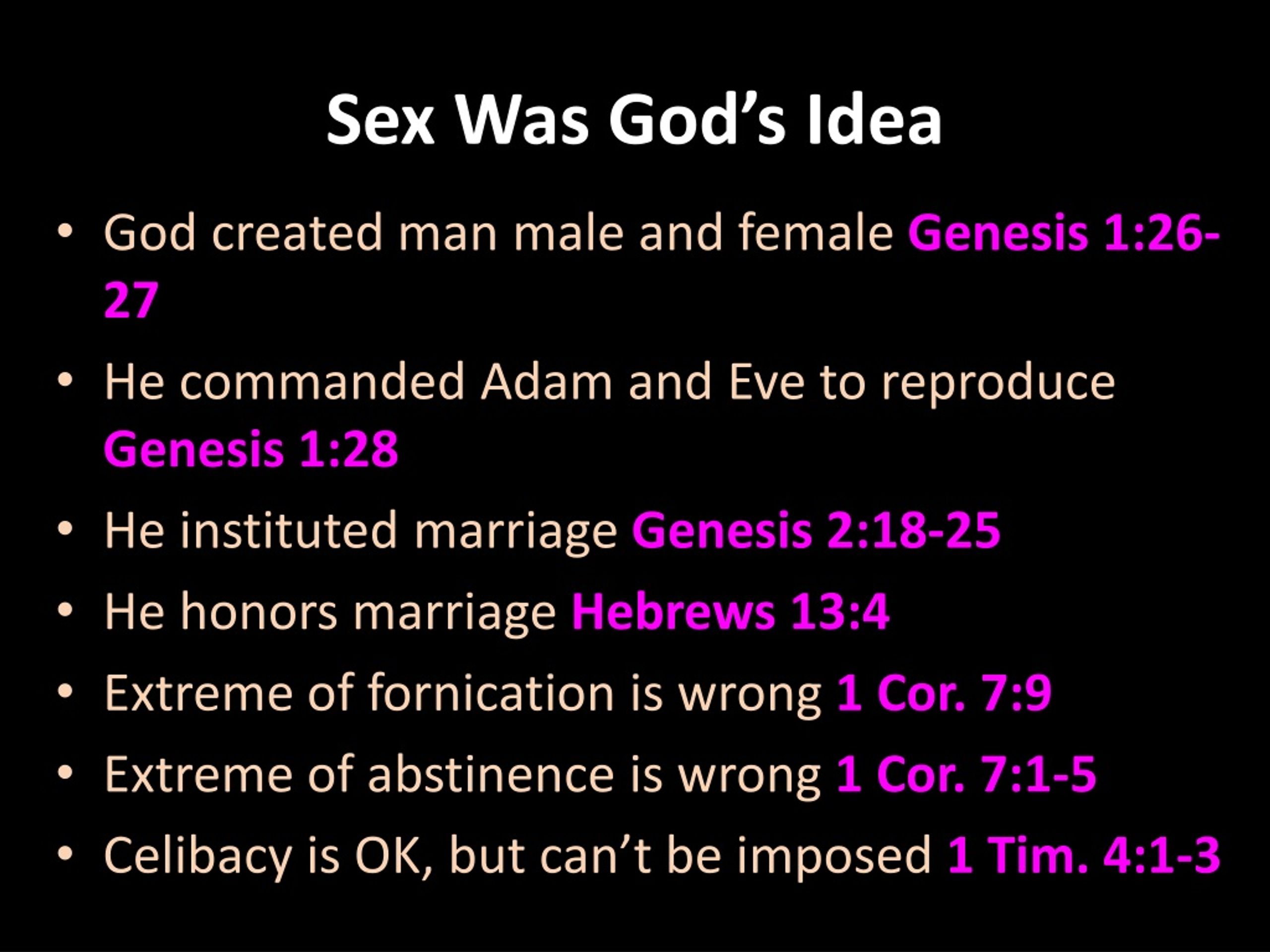 PPT - BIBLICAL SEX EDUCATION PowerPoint Presentation, free download -  ID:8924932