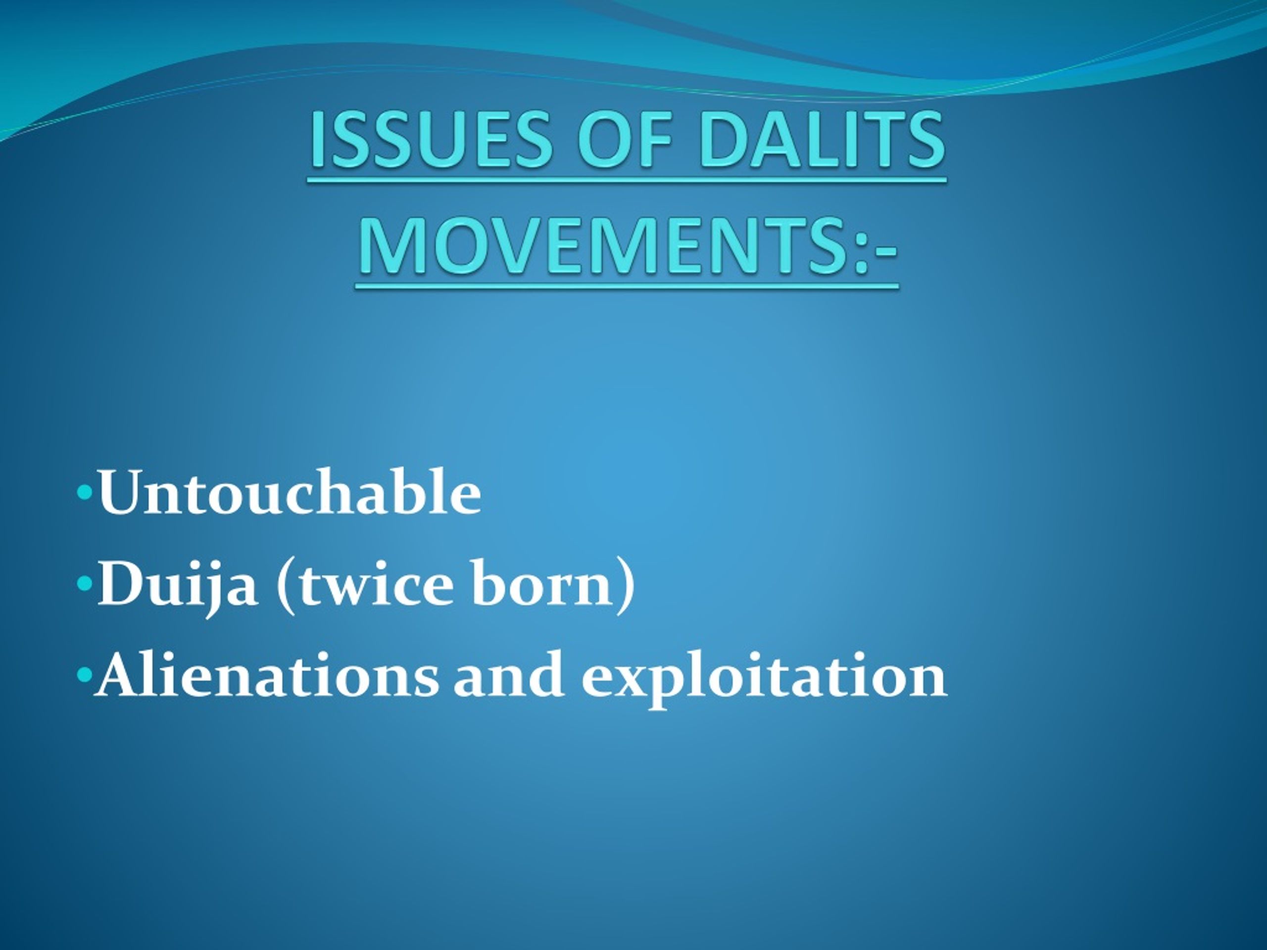 Ppt Dalit Movement In India Powerpoint Presentation Free Download