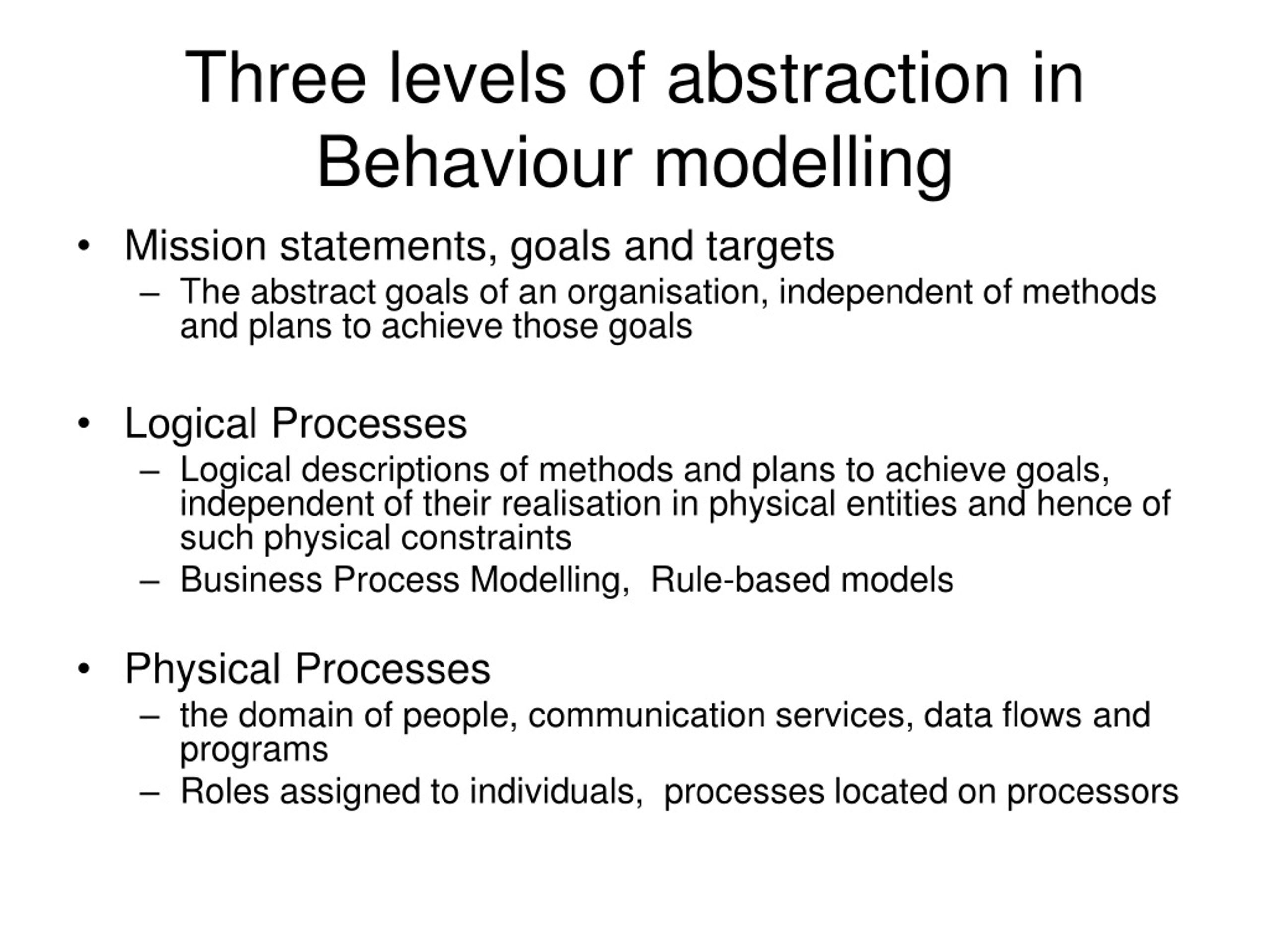 PPT - Behaviour Modelling PowerPoint Presentation, free download - ID ...