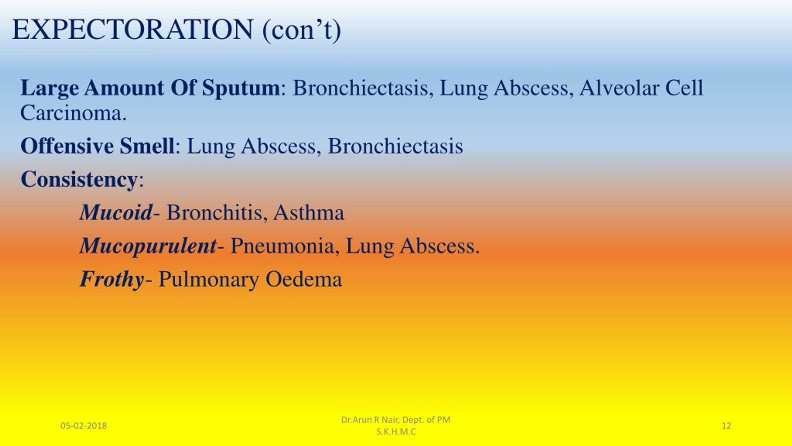 PPT Complete Physical Examination On Respiratory System PowerPoint 
