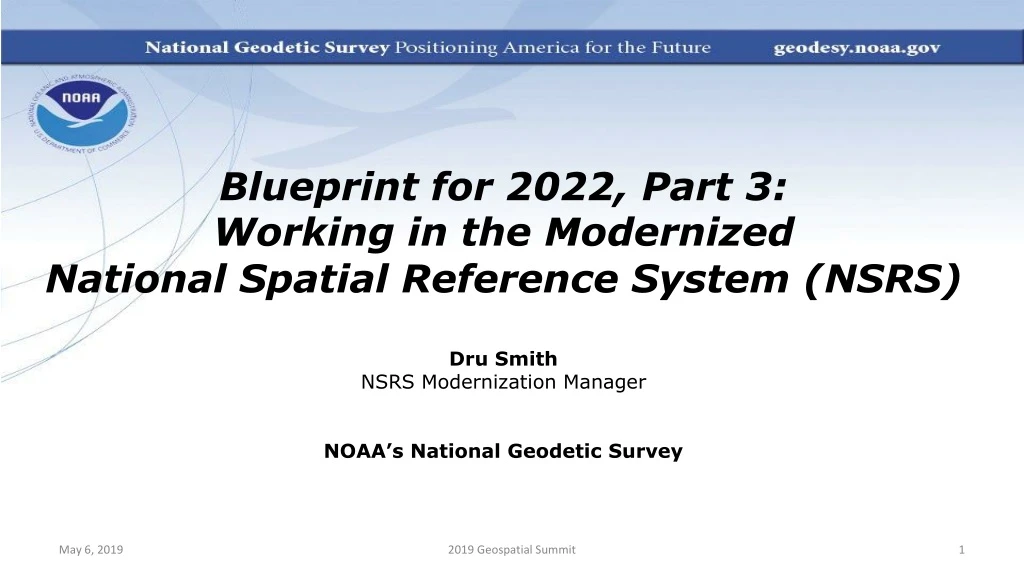 Ppt blueprint for 2022 part 3 working in the modernized national
