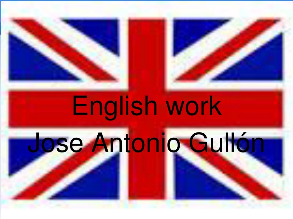 english work jose antonio gull n n.