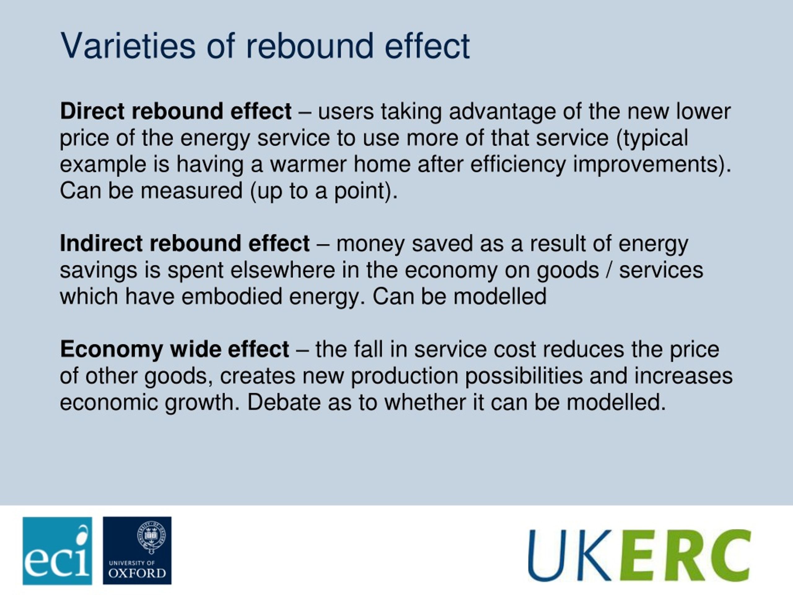 PPT The Rebound Effect Tina Fawcett PowerPoint Presentation, free