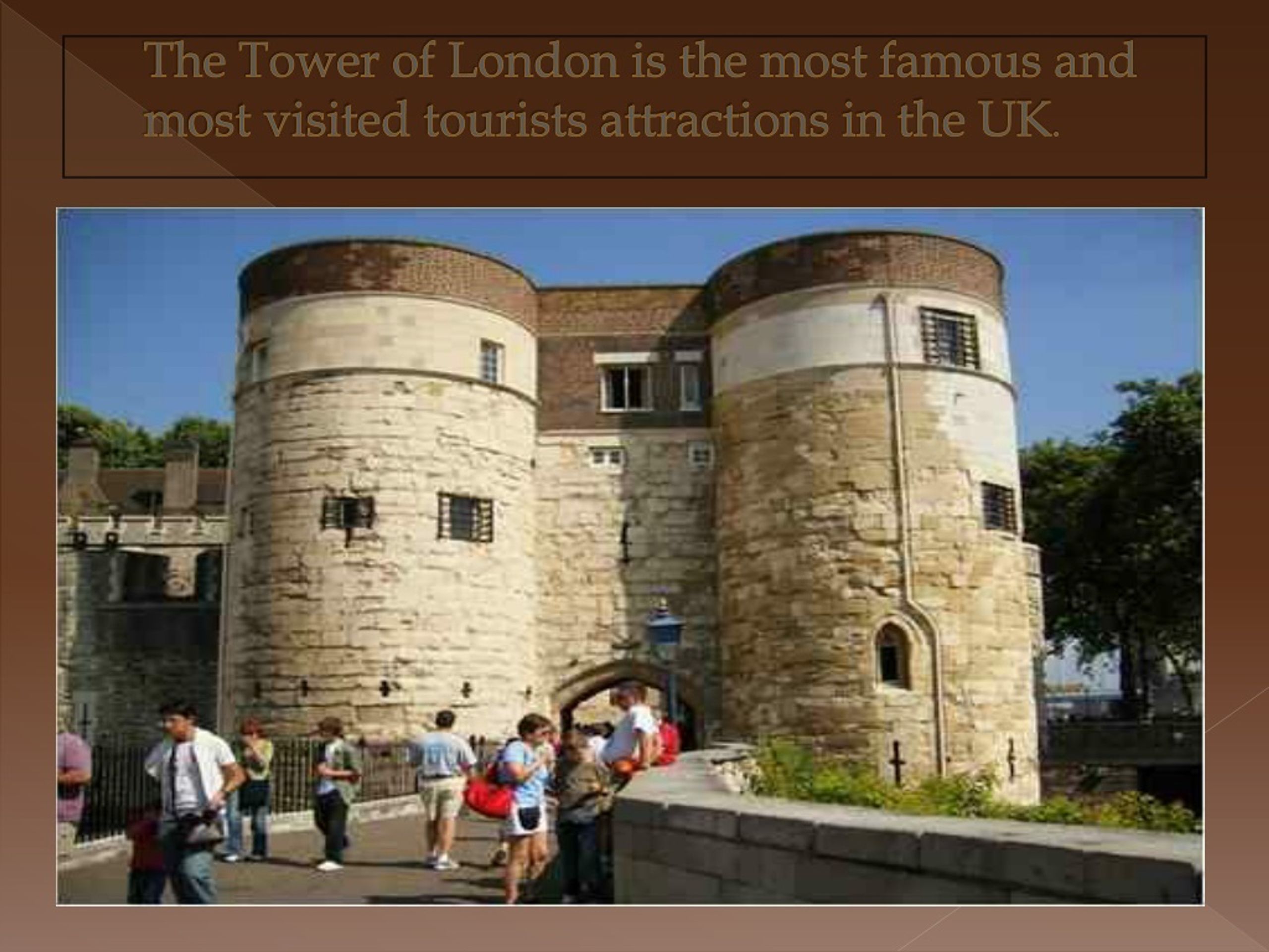 presentation about the tower of london