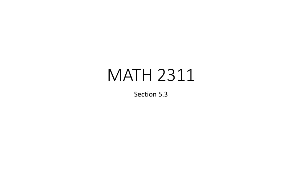 math 2311 n.