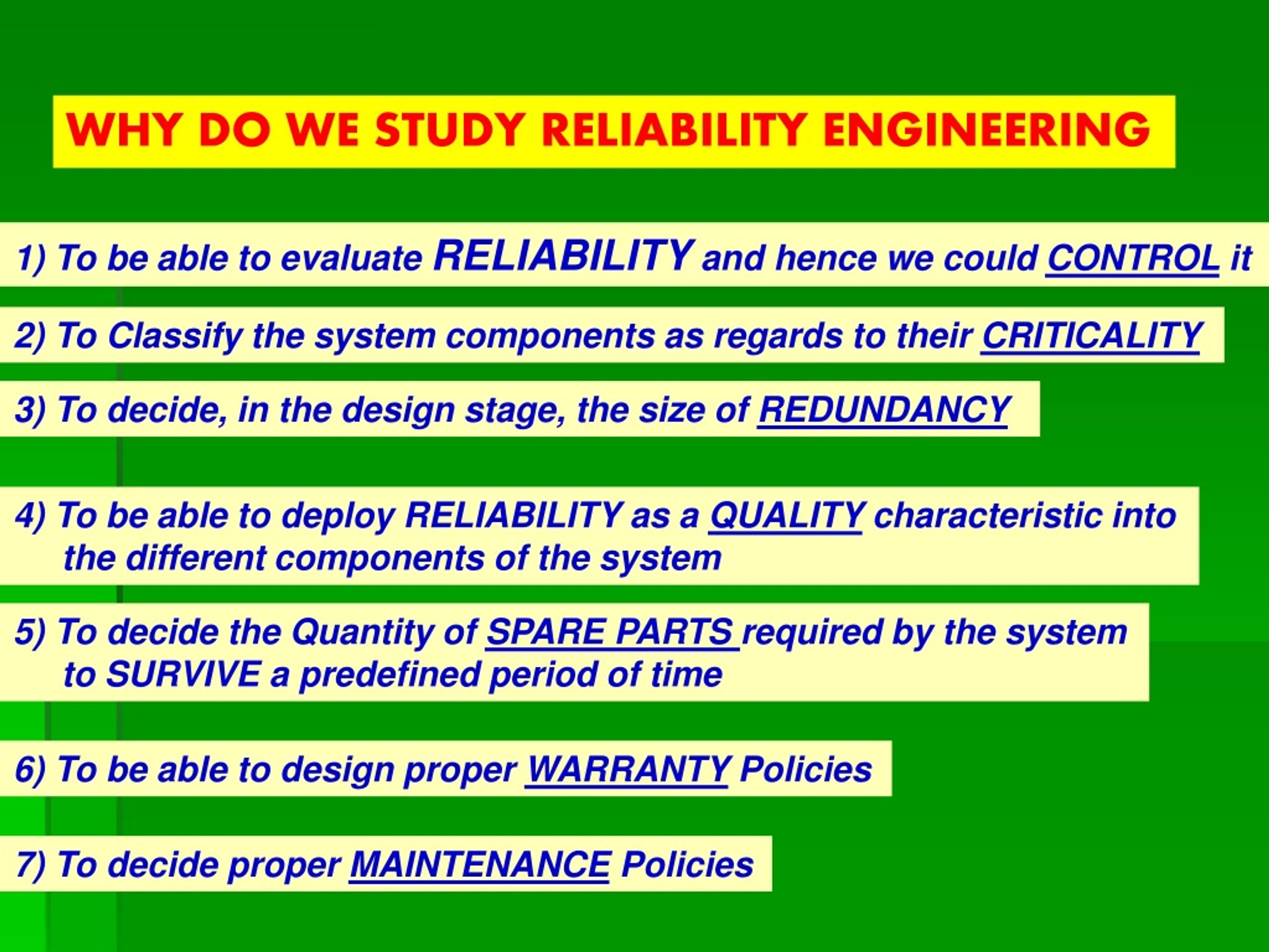 phd reliability engineering uk