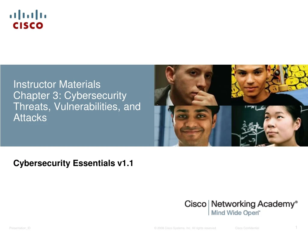 PPT Instructor Materials Chapter 3 Cybersecurity