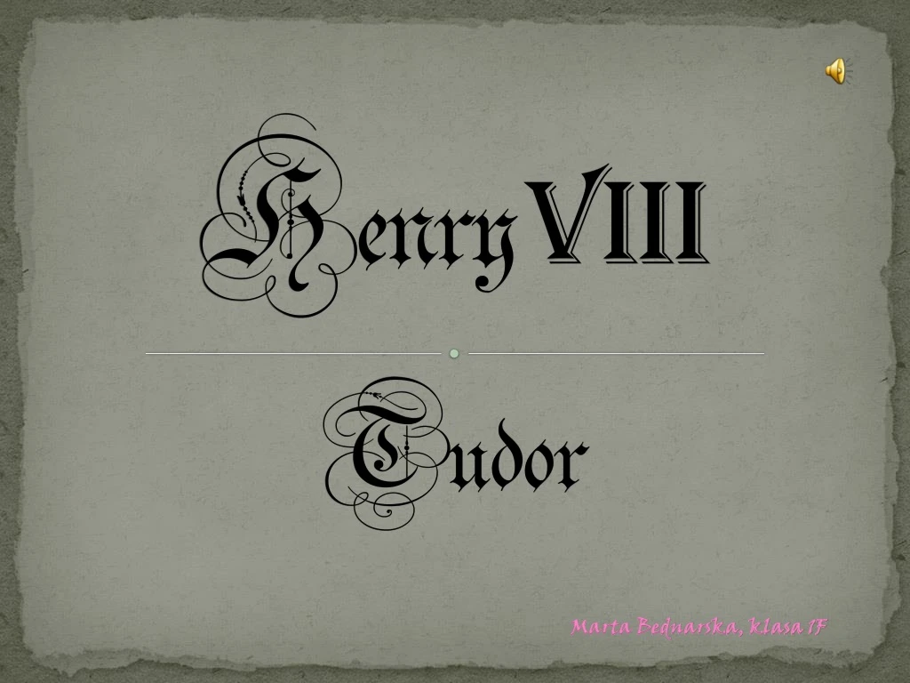 henry viii tudor n.
