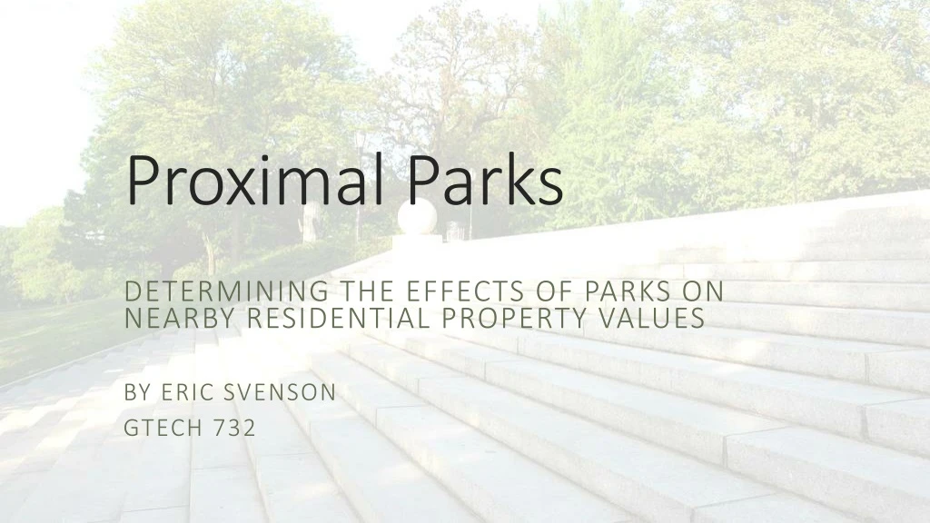proximal parks n.
