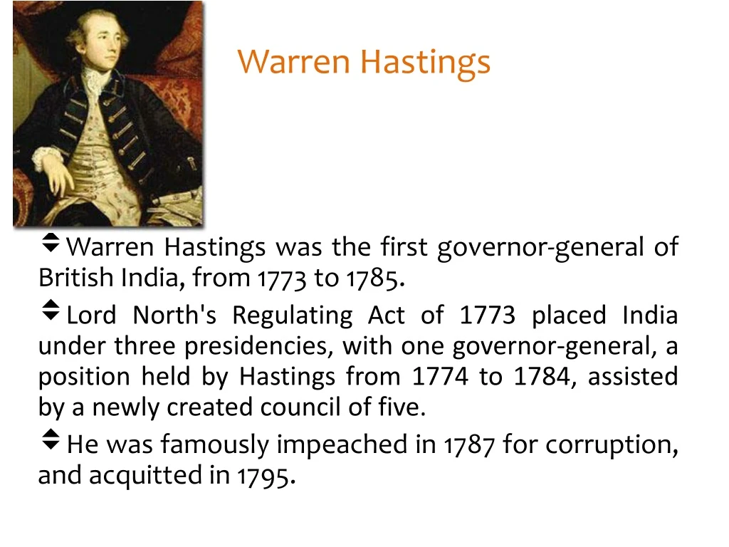 warren hastings n.