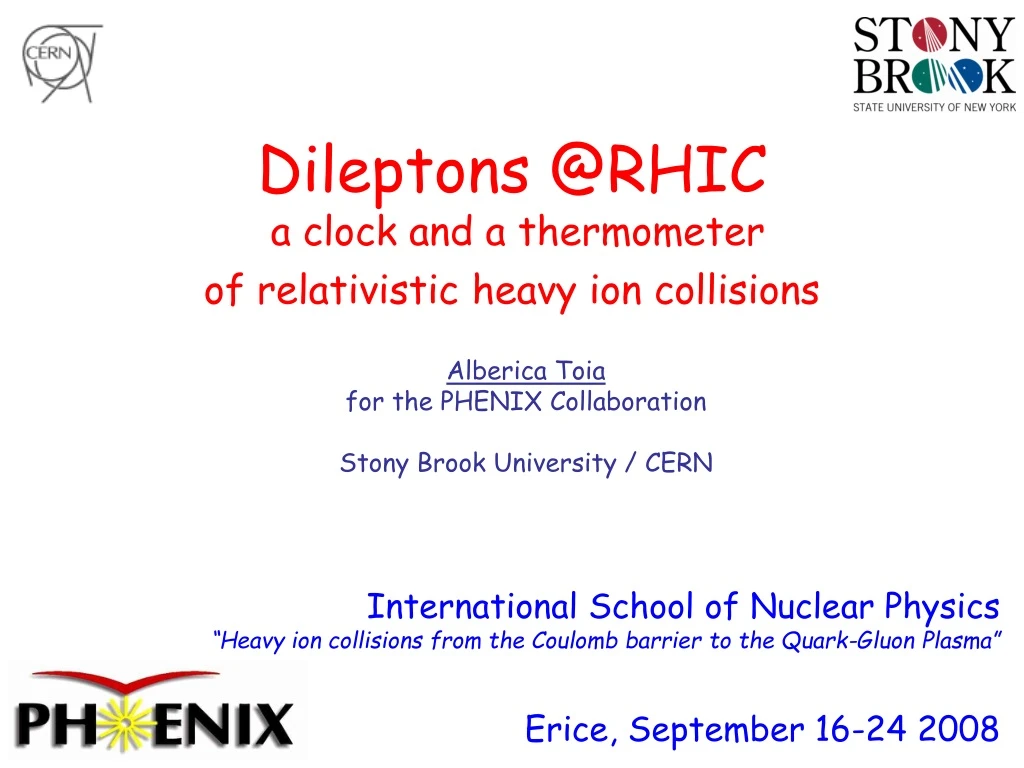 dileptons @rhic a clock and a thermometer of relativistic heavy ion collisions n.