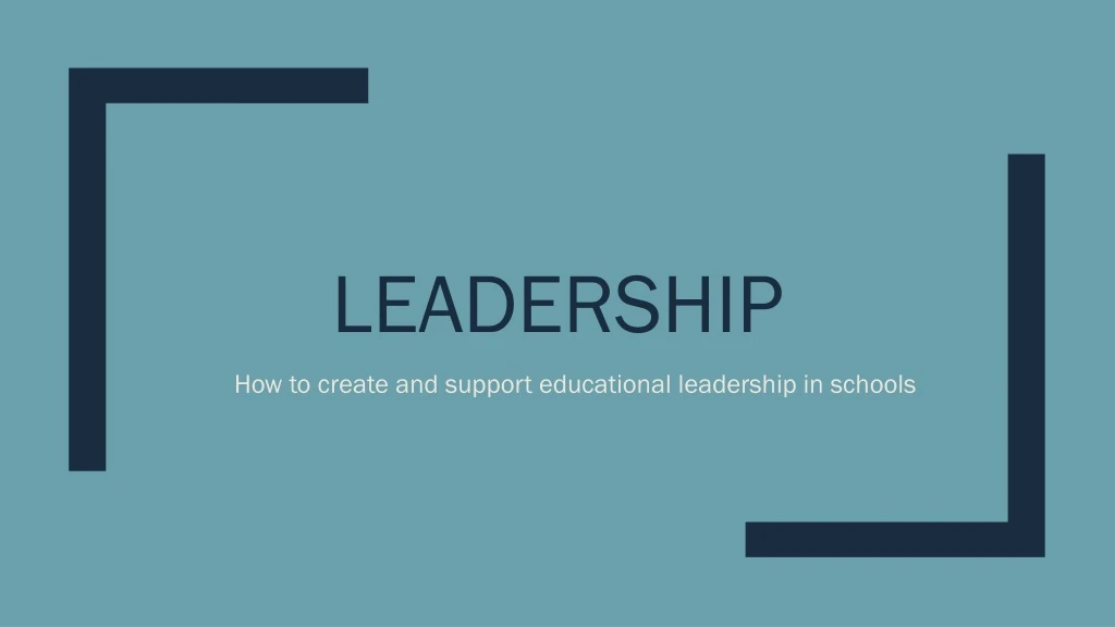 PPT Leadership PowerPoint Presentation Free Download ID 8944266