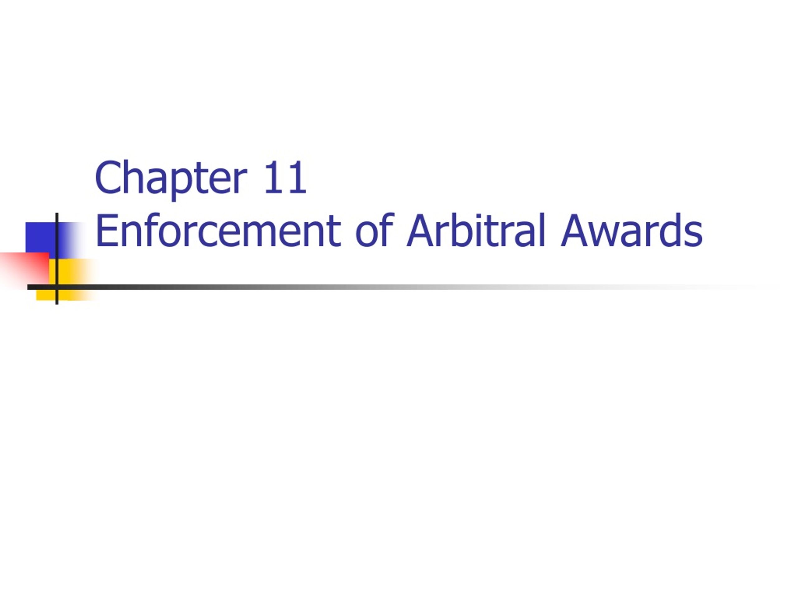 assignment of arbitral awards the what how and why