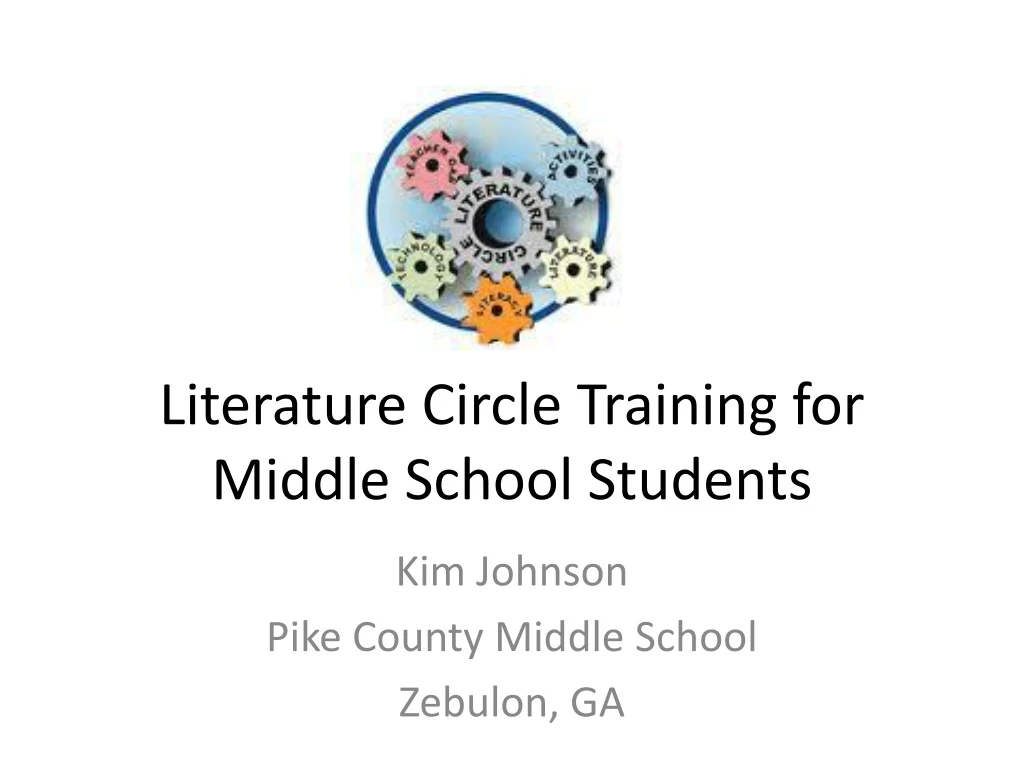 literature circle training for middle school students n.