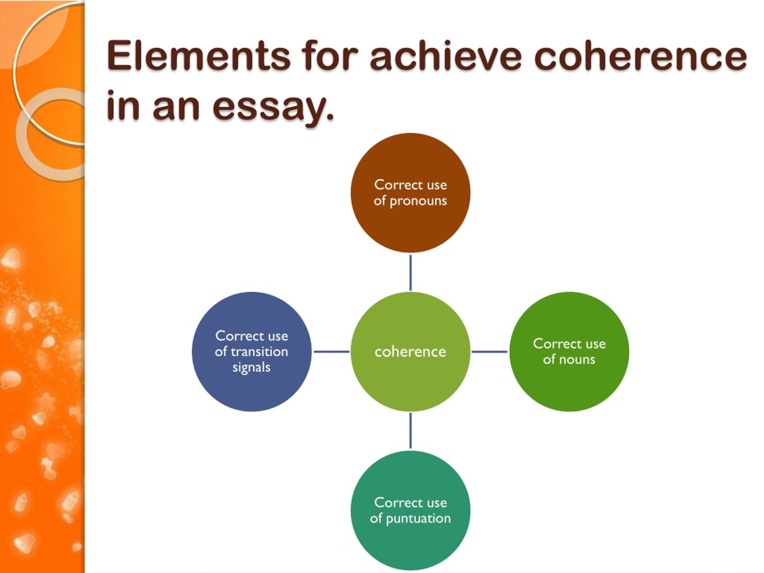 coherence in an essay