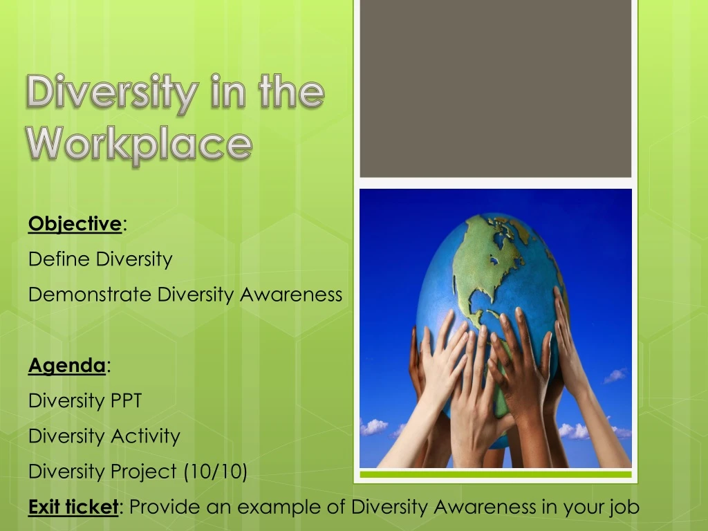 powerpoint presentation on diversity in the workplace