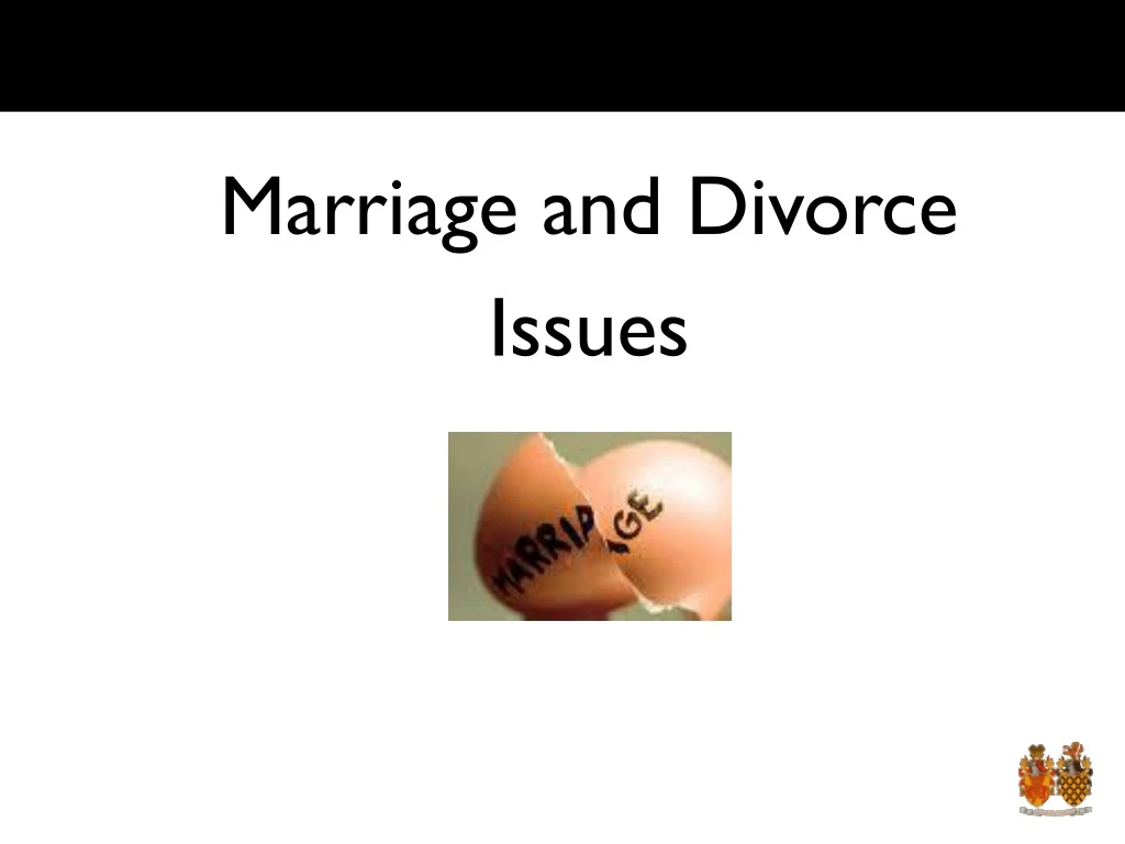 Ppt Marriage And Divorce Issues Powerpoint Presentation Free Download Id8950188 3180