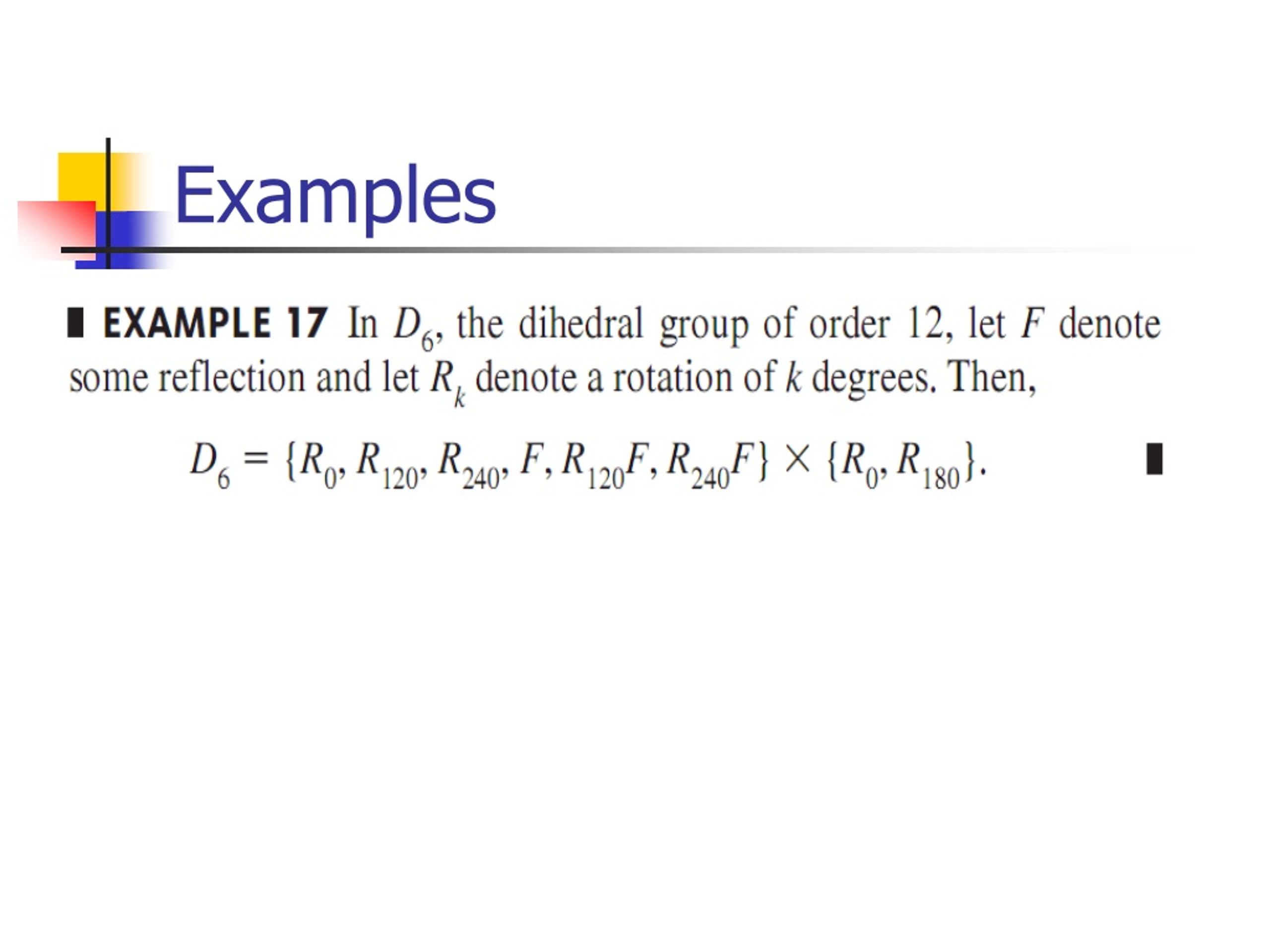 PPT - Chapter 9: Normal Subgroups And Factor Groups PowerPoint ...