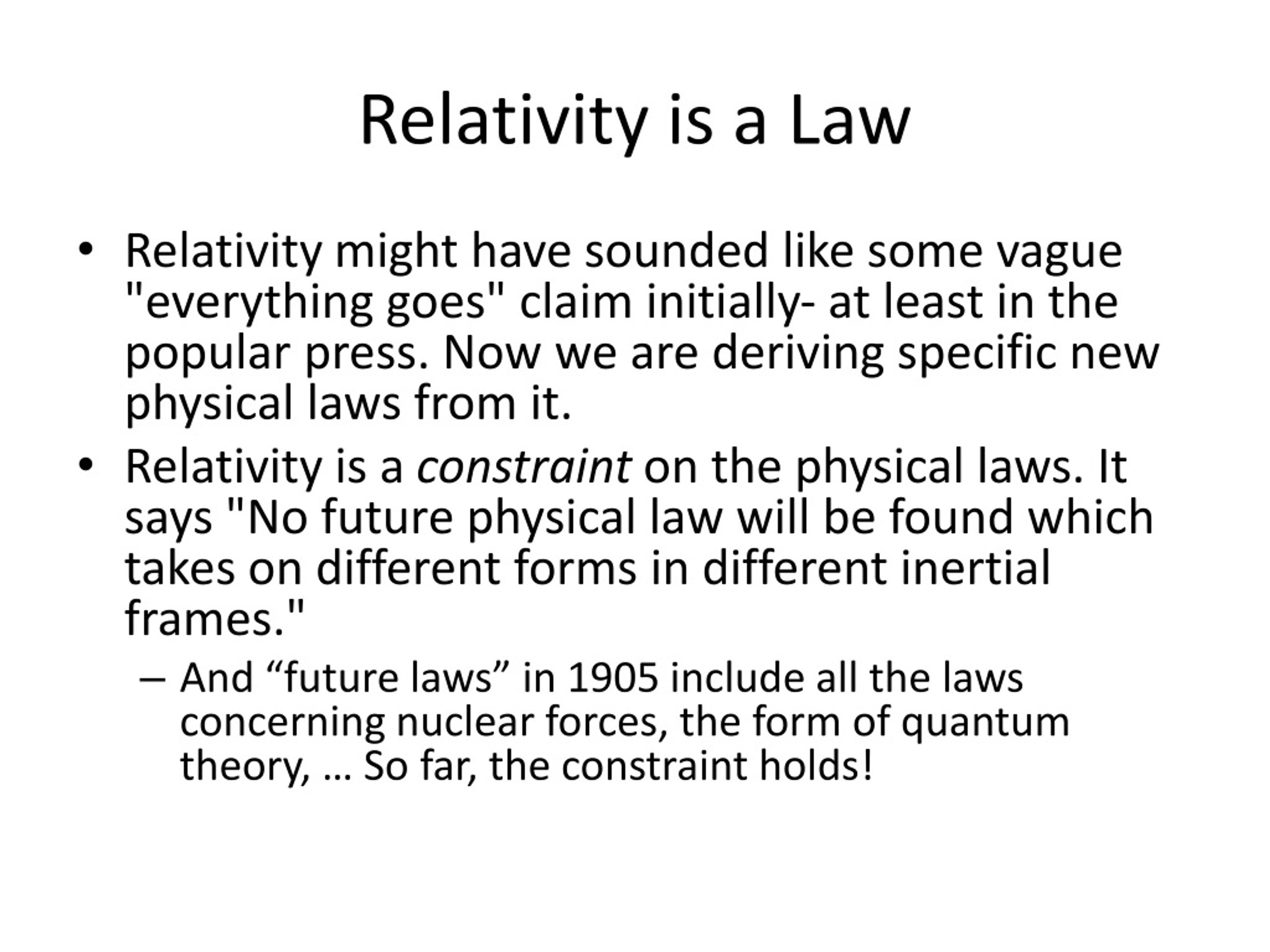 Ppt Intro To Special Relativity Powerpoint Presentation Free Download Id8951460 7790
