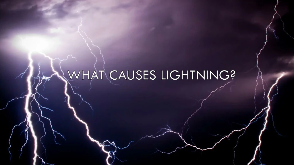 what is the presentation of lightning