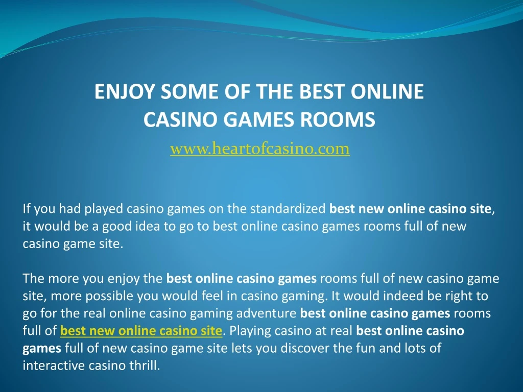 enjoy some of the best online casino games rooms n.