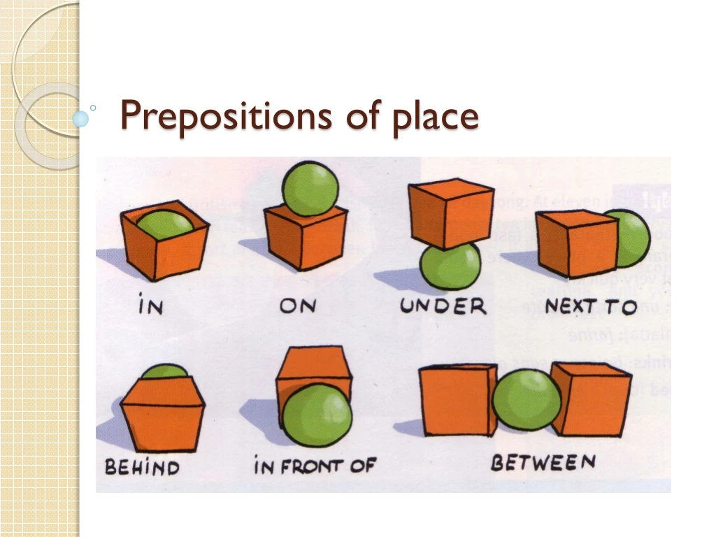 presentation value preposition