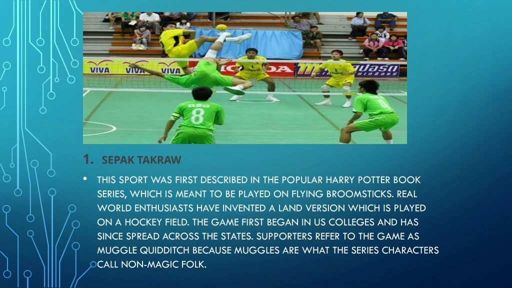 Sepak Takraw This Sport Was First Described N 